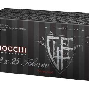 Fiocchi Ammunition 7.62x25mm Tokarev 85 Grain Full Metal Jacket 500 rounds