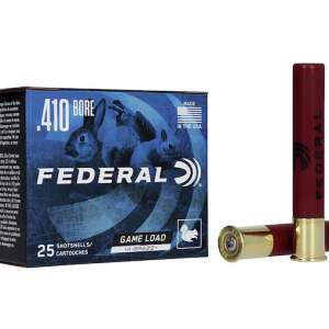 Federal Game Load Upland Hi-Brass Ammunition 410 Bore 500 rounds
