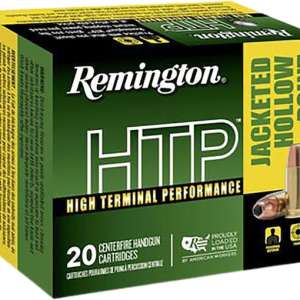 Remington High Terminal Performance (HTP) Ammunition 30 Super Carry 100 Grain Jacketed Hollow Point 500 round