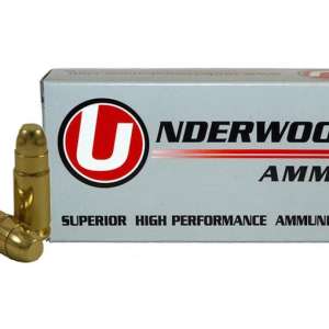 Underwood Ammunition 9x25 Dillon 125 Grain Full Metal Jack 500 round