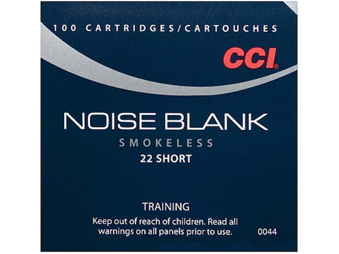CCI Noise Blanks Ammunition 22 Short