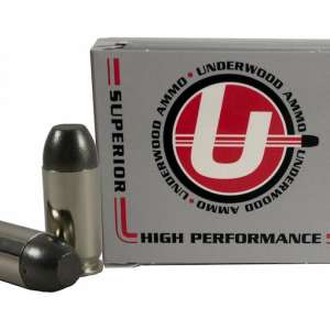 Underwood Ammunition 45 Super 255 Grain Hard Cast Flat Nose 500 round