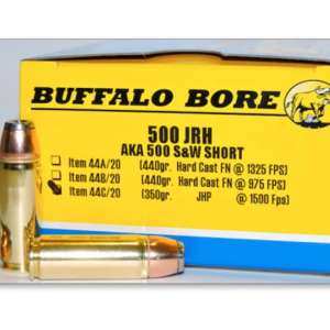 Buffalo Bore Ammunition 500 JRH (500 S&W Short) 350 Grain Jacketed Hollow Point 200 round