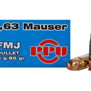 Prvi Partizan Ammunition 30 Mauser 85 Grain Full Metal Jacket 1000 round