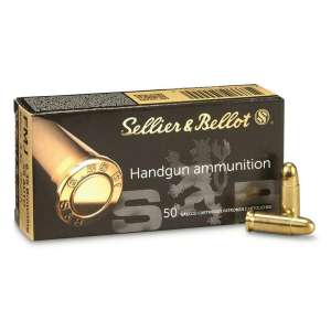 Sellier & Bellot Ammunition 25 ACP 50 Grain Full Metal Jacket 500 rounds