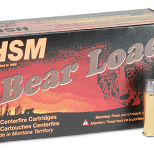 HSM Bear Ammunition 500 S&W Magnum 440 Grain Lead Wide Flat Nose Gas Check 250 rounds
