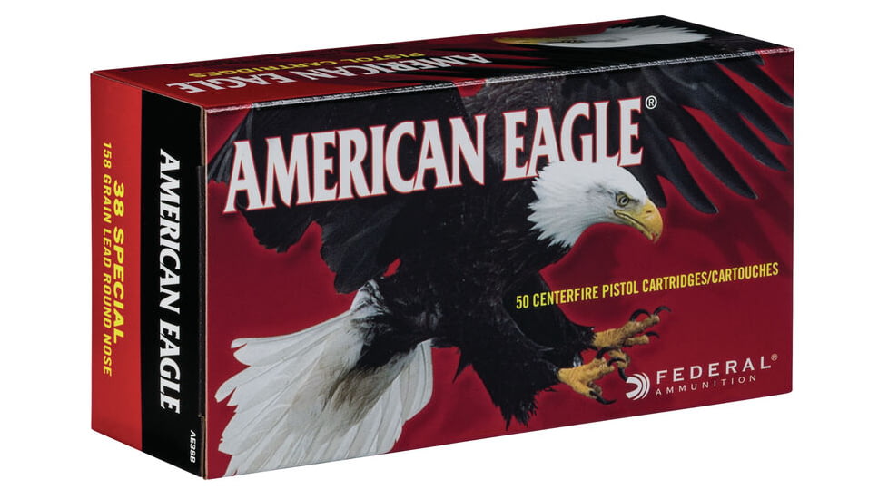 Federal Premium Centerfire Handgun Ammunition .38 Special 100 grain Lead-Free Ball Centerfire Pistol Ammunition AE38LF1 Caliber: .38 Special, Number of Rounds: 500