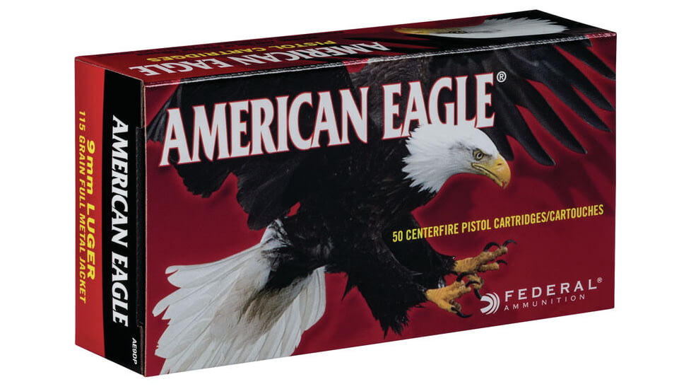 Federal Premium Centerfire Handgun Ammunition 9mm Luger 70 grain Lead-Free Ball Centerfire Pistol Ammunition 500 RDS