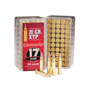 Hornady Varmint Express Rimfire .17 Hornady Magnum Rimfire 20 Grain eXtreme Terminal Performance Rimfire Ammunition 500 ROUNDS