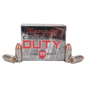 Hornady Critical Duty .45 ACP +P 220 Grain FlexLock Centerfire Pistol Ammunition 500 ROUNDS