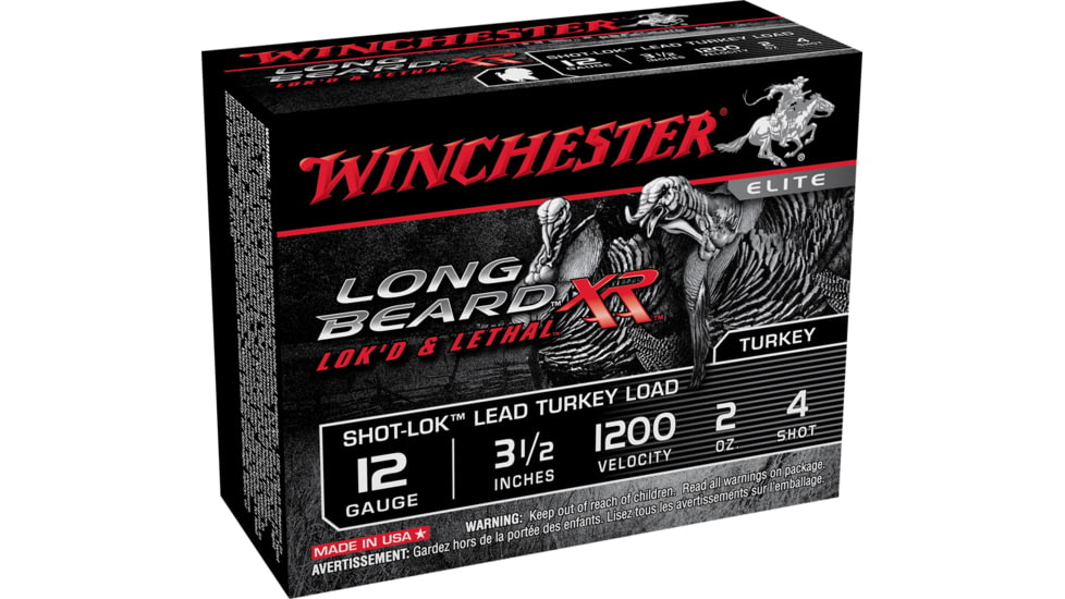 Winchester Long Beard XR 12 Gauge 2 oz 3 1/2 in Centerfire Shotgun Ammunition 500