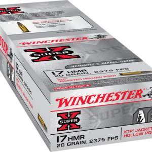 Winchester SUPER-X RIMFIRE .17 Hornady Magnum Rimfire 20 grain XTP Jacketed Hollow Point Rimfire Ammunition 500 ROUNDS